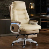 The boss office chair comfortable sedentary can lie home leather business large class chair