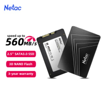 Netac SATAIII SSD 4tb 1tb 2tb HDD 2.5'' sata3.0 Disk SSD 512gb 256gb 128gb Internal Solid State Hard Drive for Laptop Desktop PC