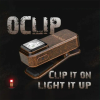 【Olight】電筒王 Oclip 復古銅(300流明 70米 夾燈 中秋胸燈 TYPE-C充電 紅燈警告 攜帶式 應急照明燈)