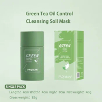 Cleansing Mask Deep Cleanse Mask Stick Green Tea Oil Control Blackhead Removal Moisturizing Mud Cream Face Skin Care