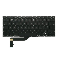 A1398 Laptop Keyboard for 2013-2015 Apple Macbook Pro Retina A1398 15 Inch Laptop Replacement Keyboard (UK Layout)