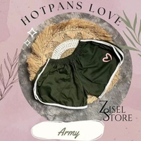 Hotpant Wanita Love / Hot pants Love / Korean Hotpant Celana Pendek Wanita LOVE ARMY