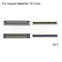 2PCS For Huawei MATEPAD 10.4 inch FPC connector For Huawei MATEPad LCD display screen on motherboard mainboard On flex cable