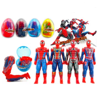 New Marvel Superhero Spiderman Transform Toy Hulk Spider Man Doll Anime Figures Collection Decoration For Kids Boy Gift