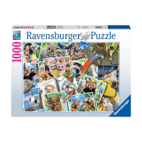 【Ravensburger】維寶拼圖 旅行者的動物日記 1000片