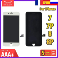 LCD For Apple iPhone 7 8 Plus 7P 8P Touch Screen Digitizer Assembly Black White Display Replacement with Tools Kit