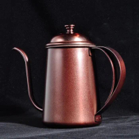 650ml Thickened 304 Stainless Steel Long Mouth Coffee Hand Made Pot Dripping Water Pot Stainless Steel Coffee Pot