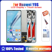 Original for Huawei Y9S Screen Replace for Huawei Y9S STK-L21 LCD Display Digital Touch Screen With Frame for Huawei P Samrt Pro