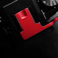 Aluminum Shoe Cover Metal Camera Plate Hand Thumb Up Grip for Fujifilm X-T10 X-T20 X-T30 XT1 XT2 XT3 FUJI Camera