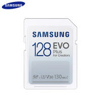 SAMSIMG EVO Plus SD Card 64GB 128GB U1 U3 4K Memory Card 256GB 32GB V10 V30 UHS-I 130MB/s Flash Card SDXC Microsd For Camera