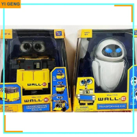 Herocross Disney Thinking Toys Wall E Transforming Eve Robot Action Anime Figure Model Dolls Collectible Toy Kid Gifts
