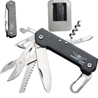 Swiss Knife Bottle Opener Multifunction Tools Portable Tool Scissors Screwdriver Army Pocket Swiss