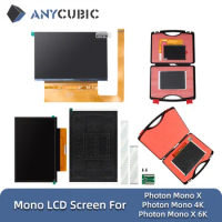 ANYCUBIC Mono LCD Screen For Photon Mono X(PJ), Photon Mono 4K, Photon Mono X 6K, Monochrome LCD Screen For LCD 3D Printer