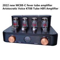 New MC88-C Fever tube amplifier Noble voice KT88 tube HIFI power amplifier Output power: 50W*2 Impedance: 4Ω 8Ω