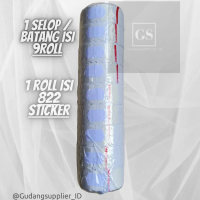 kertas roll paper roll blitz textile / sticker blitz / label blitz / label sticker Sticker blitz lab