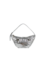 กระเป๋าผู้หญิง แบบสะพาย FWBF9502  DRAWSTRING HOBO  สีซิลเวอร์
