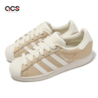 adidas 休閒鞋 Superstar W 女鞋 白 米白 皮革 貝殼頭 三葉草 愛迪達 IE3039