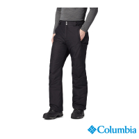 【Columbia 哥倫比亞 官方旗艦】男款-BugabooOmni-Tech防水鋁點保暖雪褲-黑色(UWE09460BK/HF)