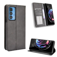 For Moto Edge 20 Case Luxury Flip PU Leather Wallet Magnetic Adsorption Case For Motorola Edge 20 Pro Lite Edge20 Phone Bags