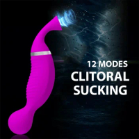 Powerful Sucking Vibrator Female Sex Toy Clitoral Suction Cup Clitoral Vacuum Stimulator G-Spot Dildo Massager Adult Products US