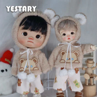 YESTARY BJD Doll Accessories Doll Clothes For Small 1/6 Toys Handmade Finished Bear Set Clothes For BJD Boy Girl Christmas Gifts