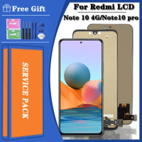 Test For Xiaomi Redmi Note10 Pro LCD m2101K6G Display With Touch Screen For Redmi Note 10 10s LCD M2101K7AI M2101K7AG