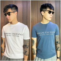 美國百分百【美國真品】Armani Exchange T恤 AX 短袖 大logo 上衣 T-shirt 雙色 CD62