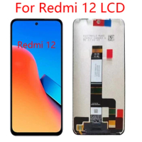 For Xiaomi Redmi 12 LCD Display Touch Screen Panel Digitizer For Xiaomi Redmi 12 Display LCD
