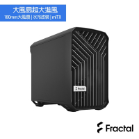 【Fractal Design】Torrent Nano Black Solid 電腦機殼-黑
