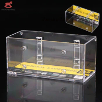 1/64 Action Figures Display Box Transparent Acrylic Display Case Fit For 1:64 Mini Size Dust Proof Clear Box Cabinet