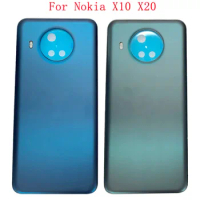 Battery Cover Rear Door Case Housing For Nokia X10 X20 Back Cover with Adhesive Sticker Replacement Parts