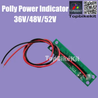 Ebike Polly Battery case 36V / 48V/52V Power indicator/ Ebike Parts Power indicator 36V / 48V for Polly battery case