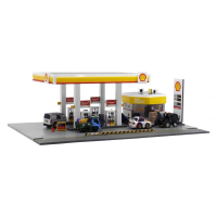 TINY TOYS - TinyQ - BQ08 Shell 油站場景模型 1pc