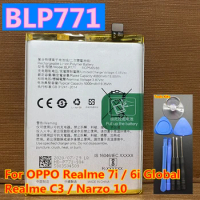 New Original BLP771 5000mAh Replacement Battery for OPPO Realme 7i 6i Global C3 Narzo 10 Mobile Phone Batteries