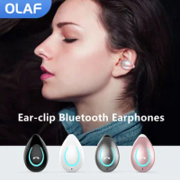 OLAF Single Earclip Fone Bluetooth Earphones Wireless Headphones Sports Headset Gamer No Ear Pain TWS Earbuds Blutooth Earphone