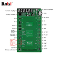 Kaisi K9208 For iPhone 6/XS/12/13 Pro max Battery Activation Board For Android Phone Battery Tester/Charger Circuit Repair Tools