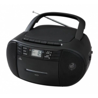 SUPER CD-9270 收音機 CD 卡帶錄音機 帶藍牙 FM USB 功能 黑色 (V103) 