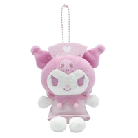 小禮堂 【限購排單不保單】Sanrio 三麗鷗 酷洛米 絨毛玩偶吊飾 (粉紫護士 變裝50週年)