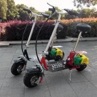 Gasoline Scooters Mini Pedals Folding Scooters 2 Stroke Gas Scooter