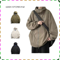 ♬Áo Khoác Gio Unisex Vải Dù Hai Lớp Cản Gió, Cản Nước, Dễ Phối Đồ♟COD VN