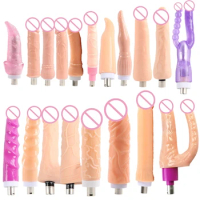 Fredorch Sex Machine Accessories 3XLR Connector Big Dildo Skin Color Dildo Vibrating Dildo Bendable Dildo Heated Dildo Vagina