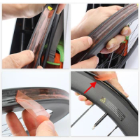 Soft Adhesive Seal Double-sided For MTB For Fixed Gear Bicycle Tire bicycle tape Carbon Tubular Road Gluing Rubber