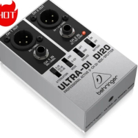 Behringer Ultra-DI DI20 Active 2 Channel DI-Box/Splitter Provides impedance and Signal matching function for stage performanc