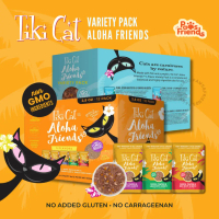 [Có Sẵn] Pate Cho Mèo TIKI CAT Aloha Friends Dạng Gói 85g Đủ Vị Nhập Khẩu Mỹ 🇺🇲 PAWSNFRIENDS