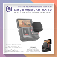 Lens Cap for Insta360 ACE PRO 1 / 2 Tutup Pelindung Cover Lensa Silicone Case Protector Insta 360 AC
