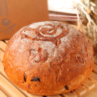 預購 分享烘焙 酒釀桂圓麵包禮盒1入(900g±5%/入)(一種具有獨特風味和口感的特色麵包)