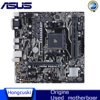 Used B350MA For ASUS PRIME B350M-K original motherboard Socket AM4 DDR4 B350 32G SATA3 M.2 NVME PCI-E3.0 Desktop Motherboard