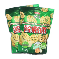 【美式賣場】華元 波的多薯格格-酸奶洋蔥口味(500gx2袋)