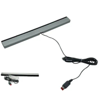 Remote Infrared Ray IR Inductor Bar with Extension Cord Video Game Sensor Bar USB Plug Wired Remote Sensor Bar for Nintendo Wii