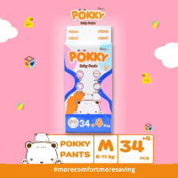 POKKY Popok Celana Baby Pants Diaper M34+4 Popok Bayi Berkualitas